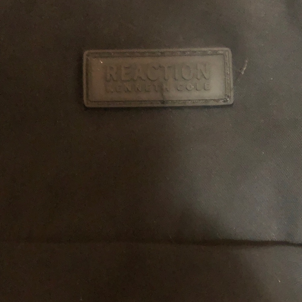 Kenneth Cole Reaction Black Backpack Authentic - Picture 2 of 12